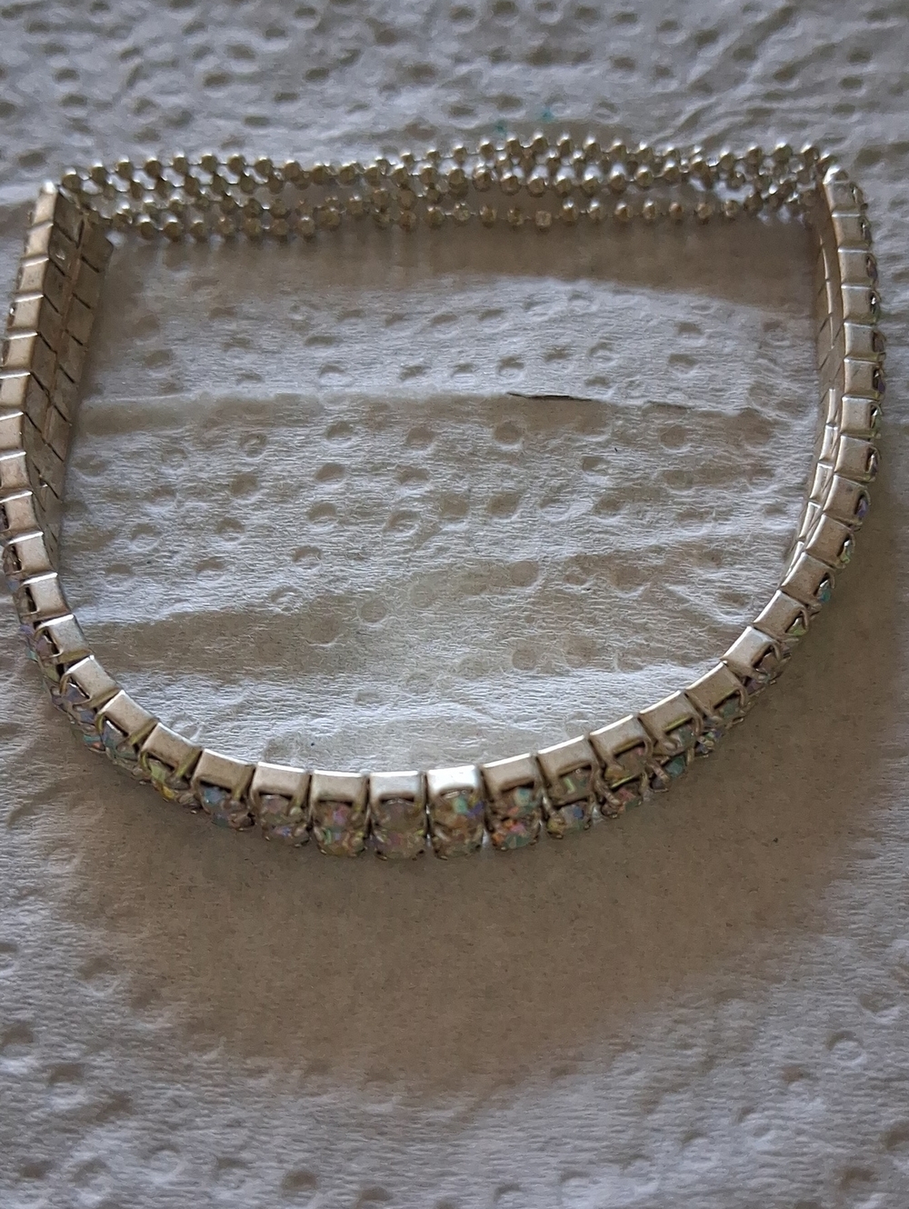 Silver Crystal Tennis Bracelet - Sparkling Women’s Bracelet